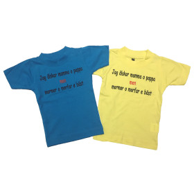 T-paita Mormor och Morfar bäst! T-shirt Mormor och Morfar bäst!