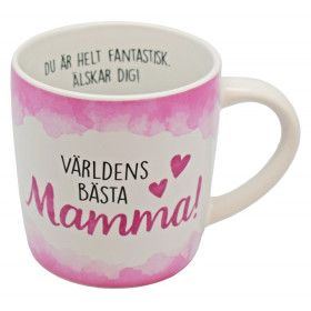 Muki Världens bästa mamma Mugg Världens bästa mamma